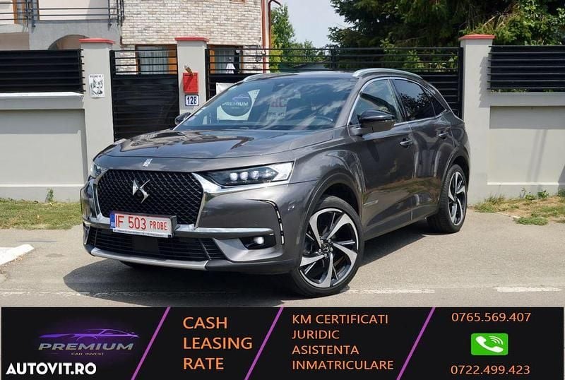 Gri Utilizat 2018 DS Automobiles DS7 Crossback Rivoli SUV | 16.850 EUR (Preț OK) - Imagine 1/4