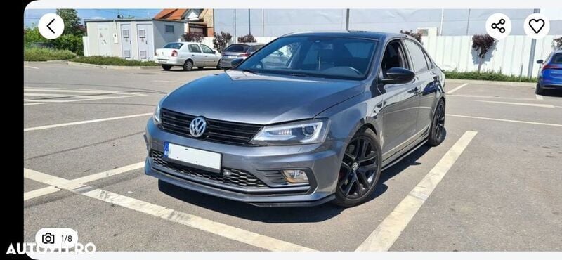 Gri Utilizat 2016 VW Jetta Berlinǎ | 9.499 EUR (Preț OK) - Imagine 1/4