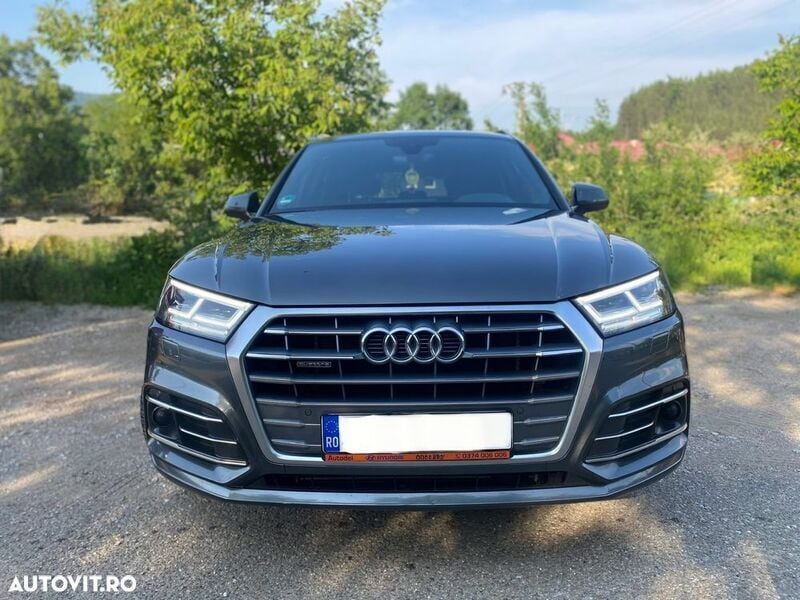 Gri Utilizat 2020 Audi Q5 Sport SUV | 32.500 EUR (Puțin scump) - Imagine 1/4