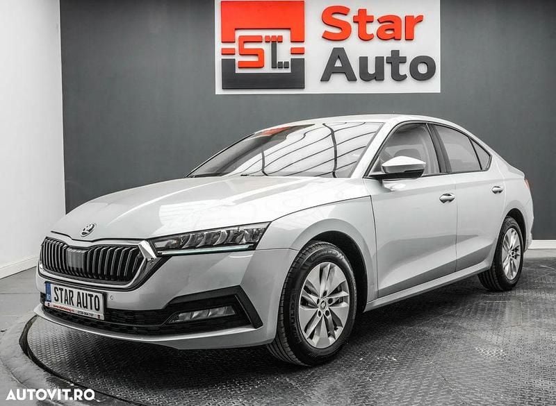 Culoareargint Utilizat 2021 Skoda Octavia Style Berlinǎ | 17.490 EUR (Preț bun) - Imagine 1/4