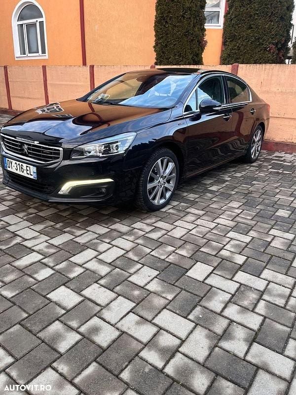 Culoarenegru Second-hand 2015 Peugeot 508 Business-Line Berlinǎ | 7.800 EUR (Preț OK) - Imagine 1/4