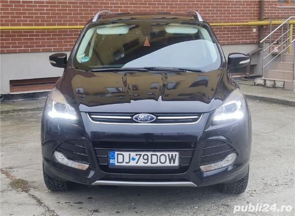 Second-hand Ford Kuga 163 CP (119 kW) 2014 Negru SUV