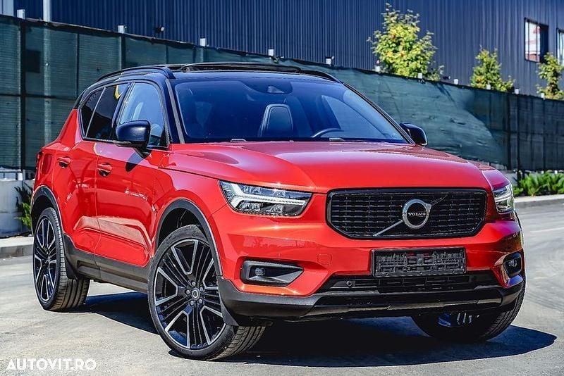 Portocaliu Utilizat 2019 Volvo XC40 R-Design SUV | 27.330 EUR (Preț OK) - Imagine 1/4