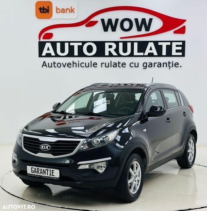 Gri Utilizat 2014 Kia Sportage SUV | 9.990 EUR (Preț bun) - Imagine 1/4