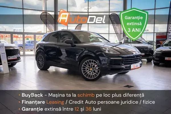 Negru Utilizat 2019 Porsche Cayenne SUV | 69.000 EUR (Puțin scump) - Imagine 1/4