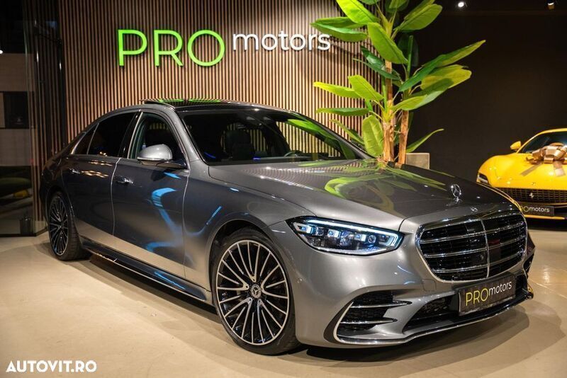 Gri Utilizat 2021 Mercedes S400 Berlinǎ | 83.800 EUR (Super Preț) - Imagine 1/4