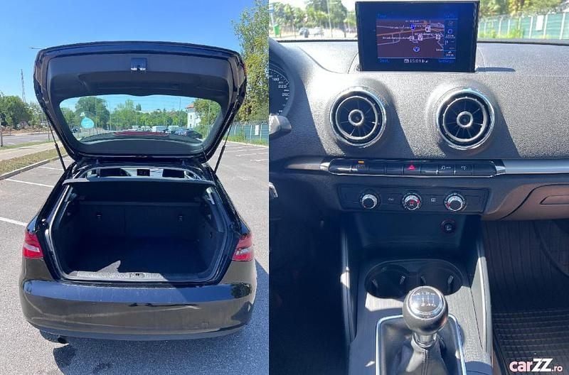 Second-hand Audi A3 Sport 105 CP (77 kW) 2013 Negru Coupe