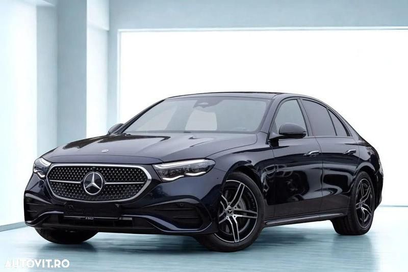 Negru Utilizat 2025 Mercedes E200 AMG line Berlinǎ | 66.744 EUR - Imagine 1/4