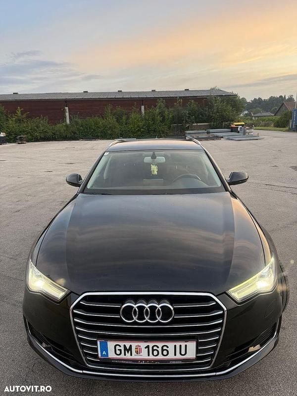 Negru Utilizat 2015 Audi A6 Break | 13.900 EUR (Preț OK) - Imagine 1/4
