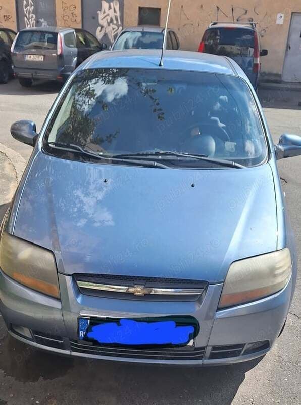 Second-hand Chevrolet Aveo 69 CP (50 kW) 2008 Albastru Hatchback