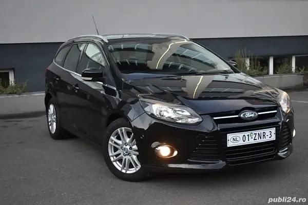 Culoarenegru Second-hand 2013 Ford Focus Titanium Break | 4.799 EUR (Preț OK) - Imagine 1/4