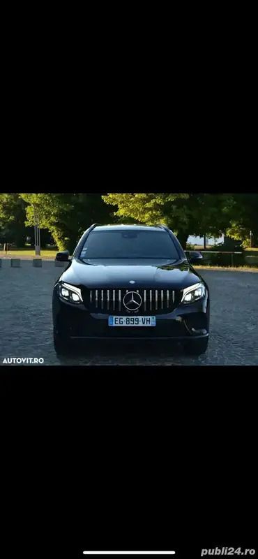 Negru Utilizat 2016 Mercedes GLC350 AMG SUV | 22.000 EUR - Imagine 1/4
