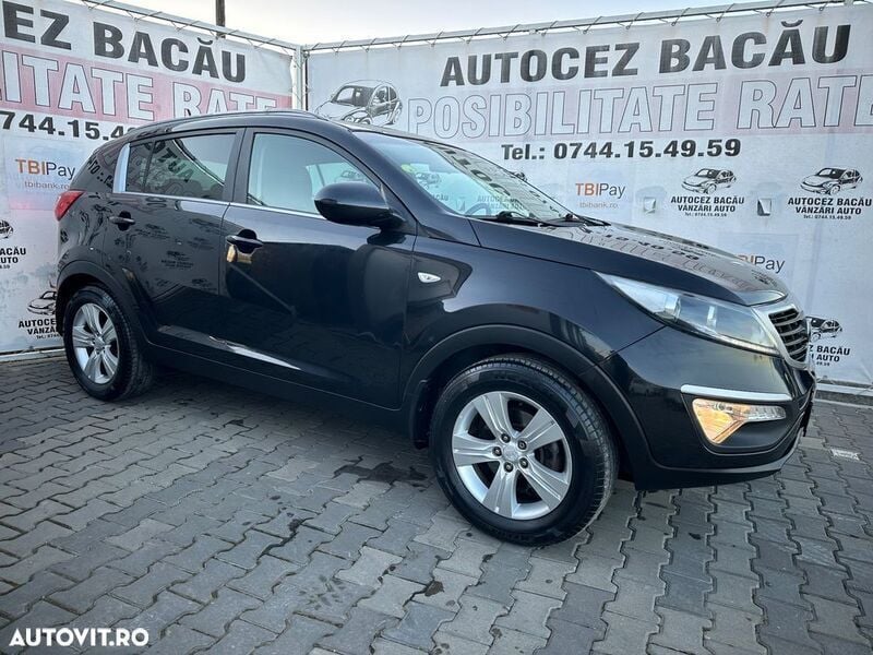Second-hand Kia Sportage Attract 115 CP (84 kW) 2014 Negru SUV