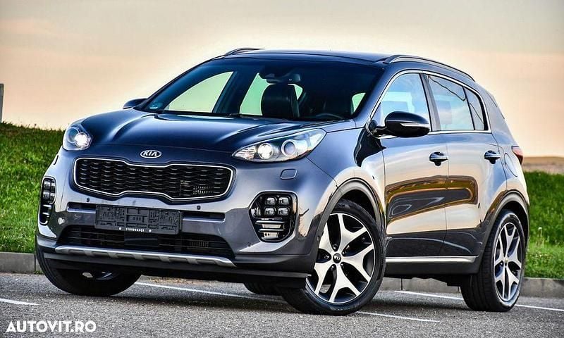 Culoaregri Utilizat 2017 Kia Sportage GT-Line SUV | 14.599 EUR (Preț bun) - Imagine 1/4