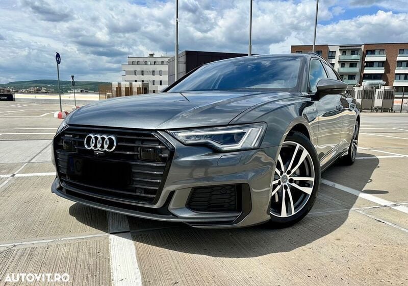Gri Utilizat 2019 Audi A6 S-Line Break | 31.200 EUR (Preț OK) - Imagine 1/4