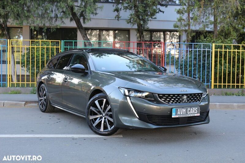 Bej Utilizat 2020 Peugeot 508 GT-line Break | 21.500 EUR (Scump) - Imagine 1/4