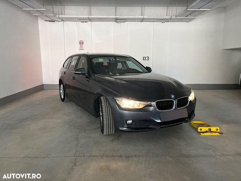 Gri Utilizat 2014 BMW 316 Luxury Line Break | 9.499 EUR (Puțin scump) - Imagine 1/4