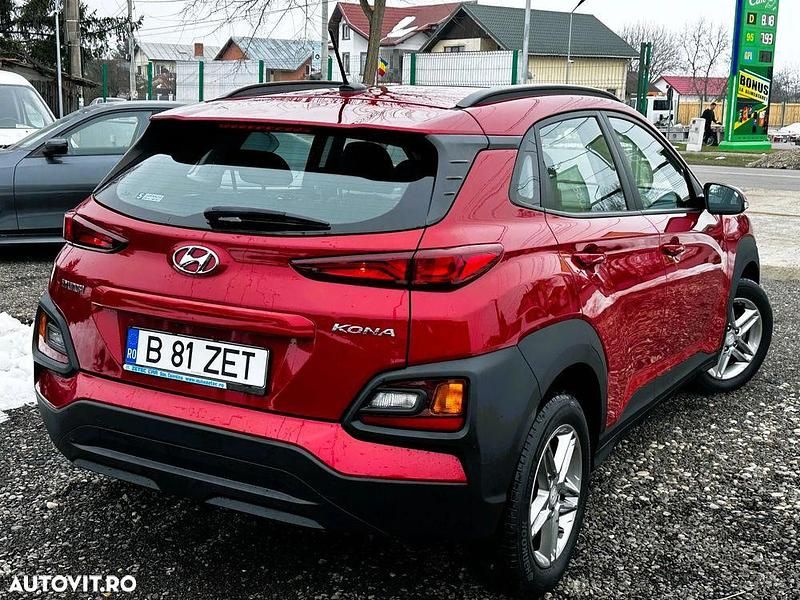 Second-hand Hyundai Kona 115 CP (84 kW) 2019 Culoarerosu SUV
