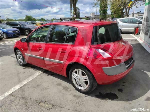 Second-hand Renault Mégane II 135 CP (99 kW) 2003 Rosu Hatchback