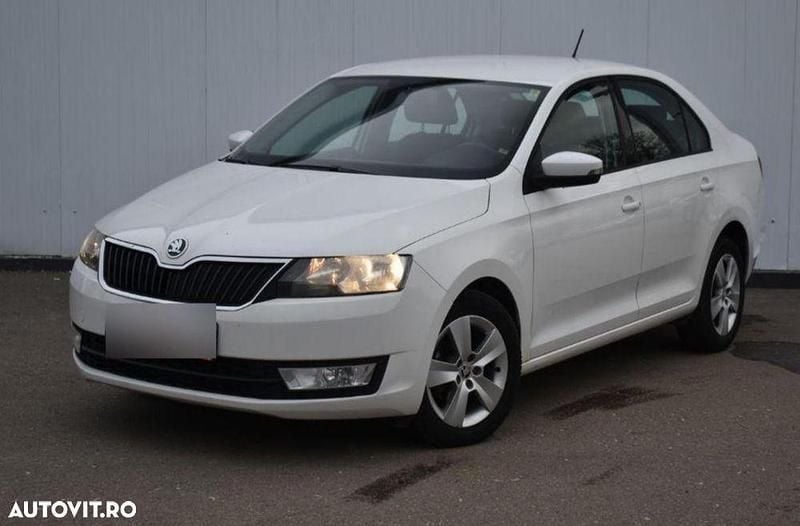 Culoarealb Utilizat 2016 Skoda Rapid Active Berlinǎ | 5.900 EUR (Preț bun) - Imagine 1/4