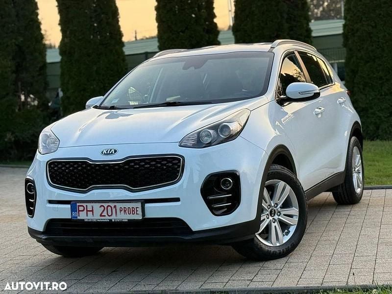 Culoarealb Utilizat 2018 Kia Sportage Vision SUV | 13.999 EUR (Preț bun) - Imagine 1/4