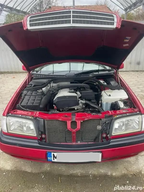 Second-hand Mercedes C180 90 CP (66 kW) 1997 Rosu Berlinǎ