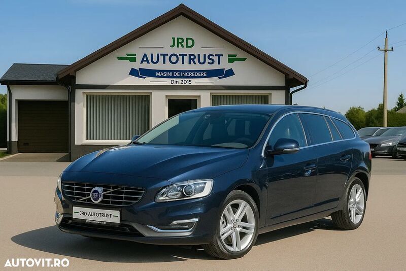 Albastru Utilizat 2013 Volvo V60 Summum Break | 10.200 EUR (Preț OK) - Imagine 1/4