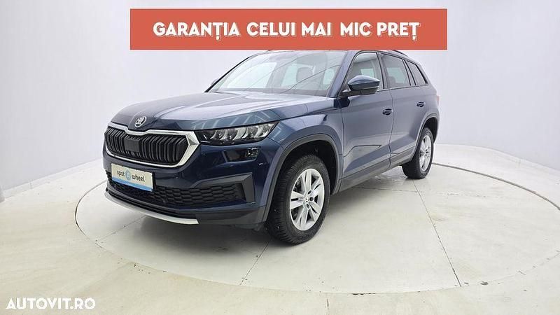 Culoarealbastru Utilizat 2023 Skoda Kodiaq Ambition SUV | 29.750 EUR (Preț bun) - Imagine 1/3