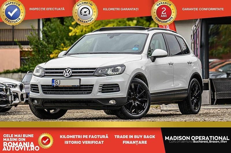Culoarealb Utilizat 2014 VW Touareg Exclusive SUV | 15.450 EUR (Preț OK) - Imagine 1/4