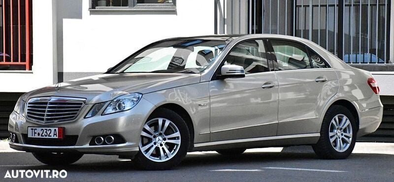 Galbeuriu Utilizat 2009 Mercedes E250 Berlinǎ | 8.499 EUR (Puțin scump) - Imagine 1/4