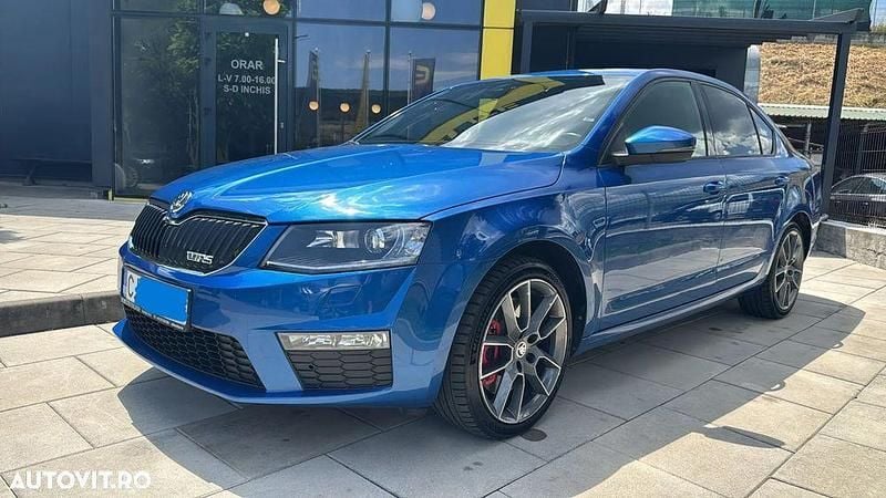 Albastru Utilizat 2013 Skoda Octavia RS Berlinǎ | 9.900 EUR (Scump) - Imagine 1/4
