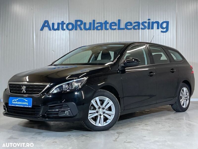 Negru Utilizat 2021 Peugeot 308 Business-Line Break | 11.589 EUR (Preț OK) - Imagine 1/4