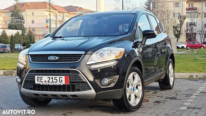 Culoarenegru Utilizat 2012 Ford Kuga Titanium SUV | 7.690 EUR (Preț OK) - Imagine 1/4