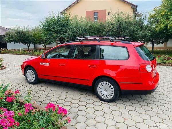 Second-hand VW Passat 105 CP (77 kW) 2006 Rosu Break