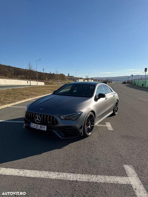 Culoaregri Utilizat 2021 Mercedes CLA45 AMG AMG Coupe | 62.999 EUR - Imagine 1/4
