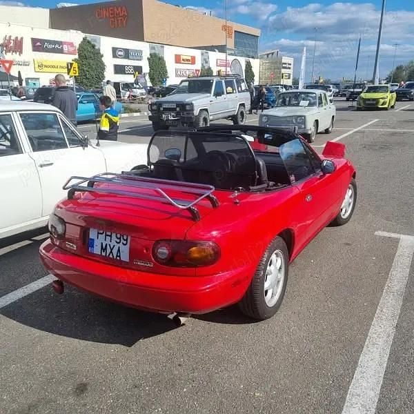 Rosu Utilizat 1991 Mazda MX5 Cabrio | 25.000 EUR - Imagine 1/4