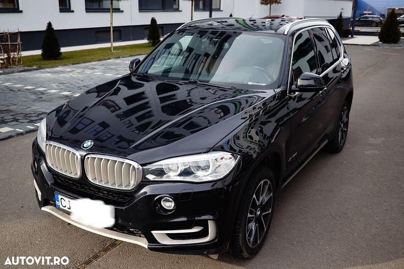 Second-hand BMW X5 Sport Line 218 CP (160 kW) 2014 Culoarenegru SUV