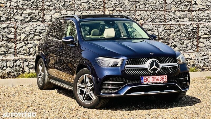Albastru Utilizat 2022 Mercedes GLE300 AMG line SUV | 57.999 EUR - Imagine 1/4