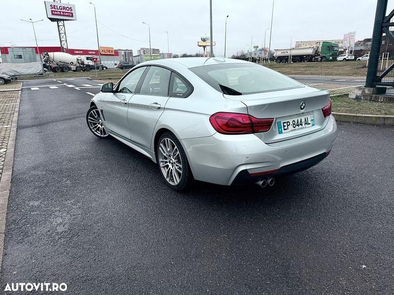 Second-hand BMW 420 Gran Coupé M Sport 190 CP (139 kW) 2018 Culoareargint Coupe