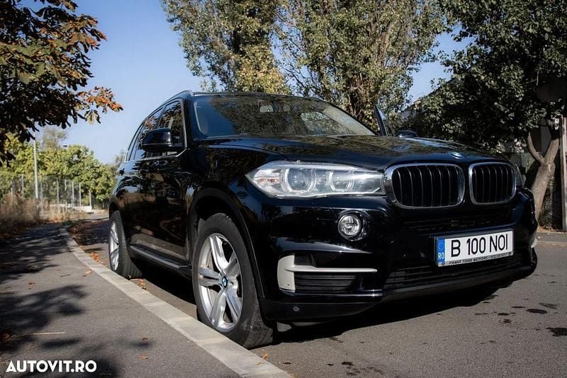 Second-hand BMW X5 218 CP (160 kW) 2014 Negru SUV