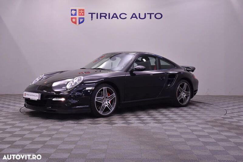 Negru Utilizat 2008 Porsche 911 Turbo Coupe | 115.000 EUR - Imagine 1/4