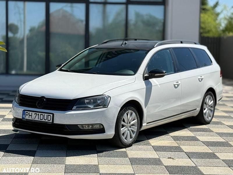 Culoarealb Utilizat 2012 VW Passat Exclusive Break | 5.890 EUR (Preț bun) - Imagine 1/4