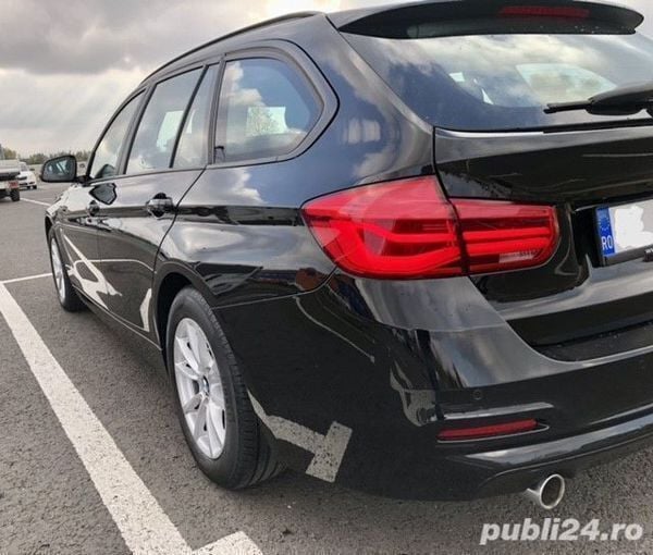 Second-hand BMW 318 Sport Line 150 CP (110 kW) 2017 Negru Break