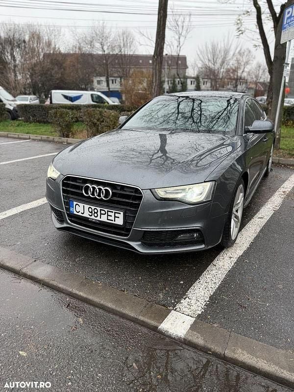 Culoaregri Second-hand 2014 Audi A5 S-Line Coupe | 12.499 EUR (Super Preț) - Imagine 1/4