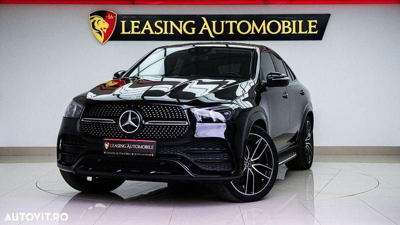Culoarenegru Utilizat 2021 Mercedes GLE350 AMG line Coupe | 77.428 EUR (Scump) - Imagine 1/4