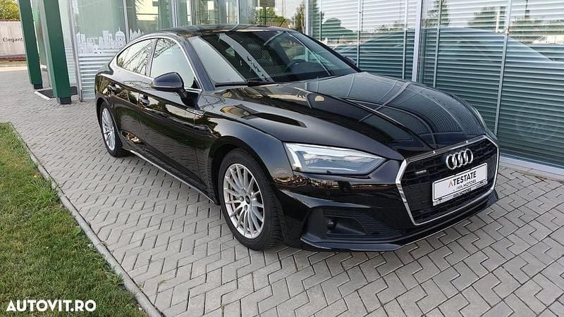 Second-hand Audi A5 Advanced 204 CP (150 kW) 2022 Culoarenegru Coupe