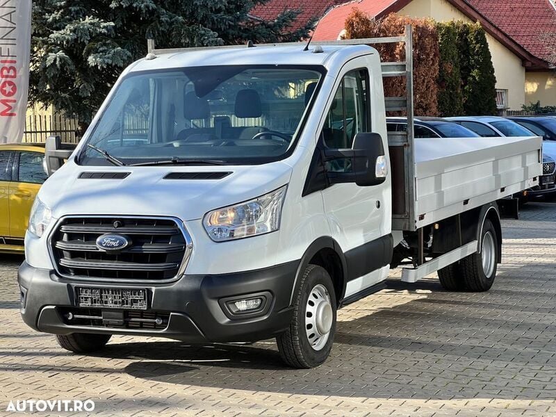 Alb Utilizat 2021 Ford Transit Trend Monovolum | 17.731 EUR (Preț OK) - Imagine 1/4