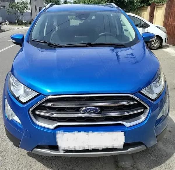 Albastru Utilizat 2020 Ford Ecosport Titanium SUV | 11.500 EUR (Preț OK) - Imagine 1/4
