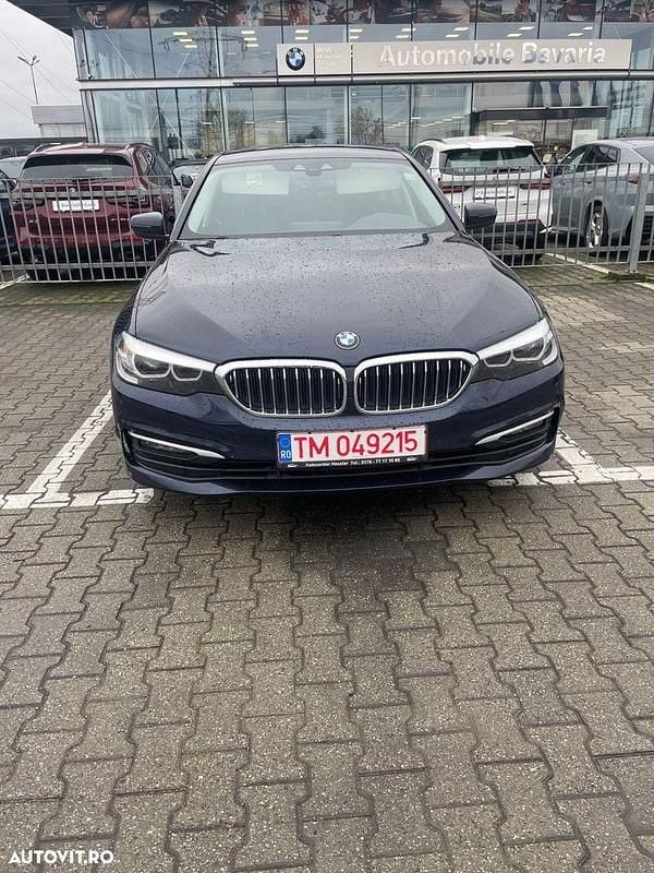 Culoarealbastru Utilizat 2020 BMW 530e Berlinǎ | 27.500 EUR (Preț bun) - Imagine 1/4