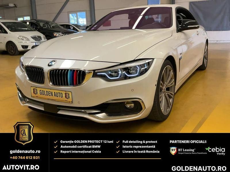 Alb Utilizat 2018 BMW 430 Cabriolet Luxury Line Cabrio | 25.999 EUR - Imagine 1/4